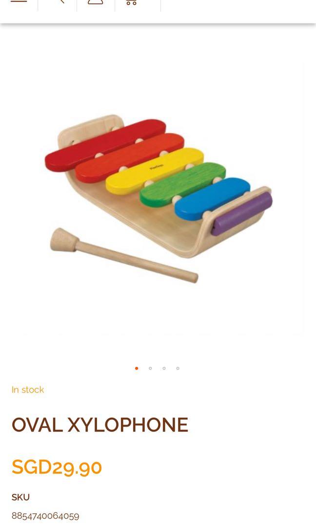 plan toys oval xylophone