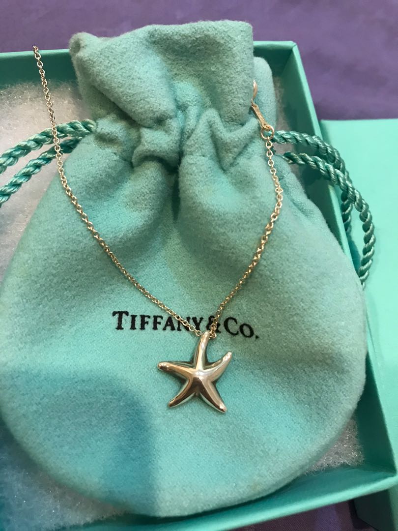 Tiffany top starfish pendant