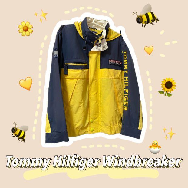 tommy hilfiger yellow jacket women's