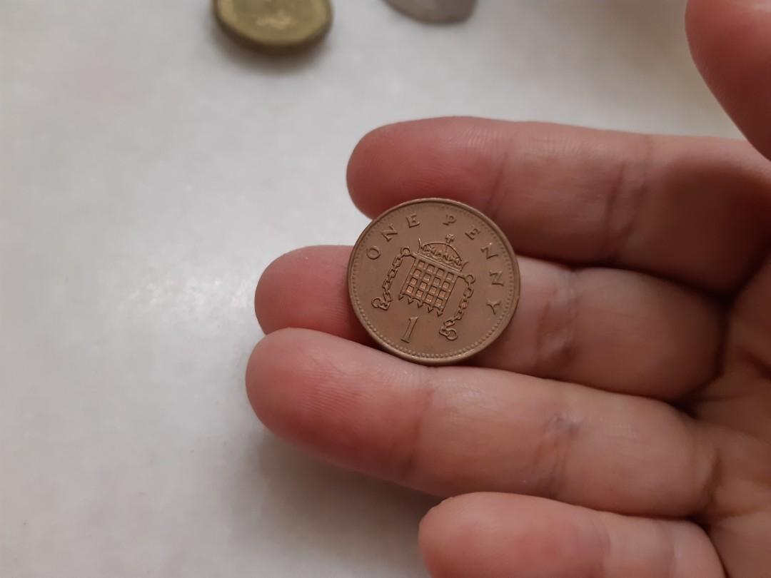 Uk England Coin 1 Pence 1993 Antiques Currency On Carousell