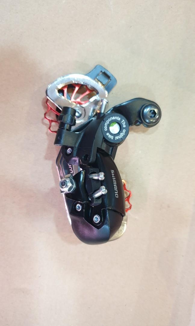 Upgraded Shimano Tourney Rear Derailleur Rd Tx35 7 Speed With Ceramic Bearings Bicycles Pmds Parts Accessories On Carousell