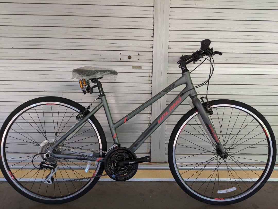 Upland hybrid bike outlet