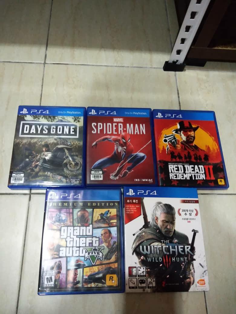 USED PS4 GAMES, Video Gaming, Video 