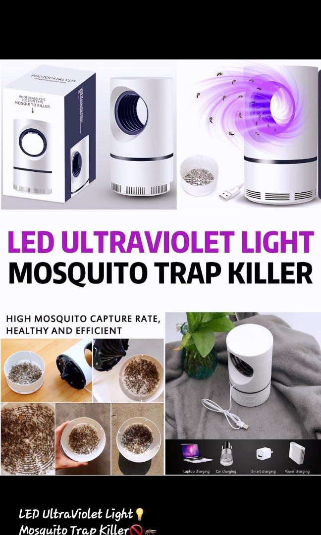 UV Light Mosquito Trap, Furniture & Home Living, Cleaning & Homecare