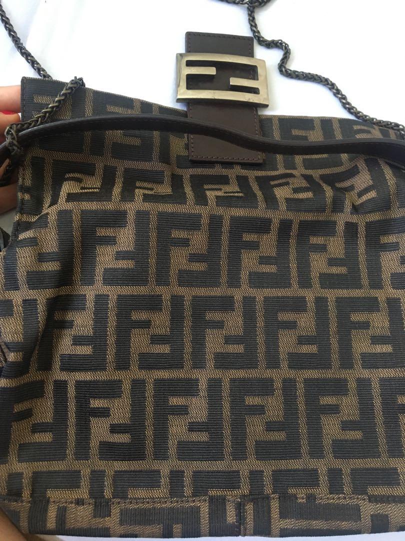 Fendi Zucca Shoulder Bag – yourvintagelvoe