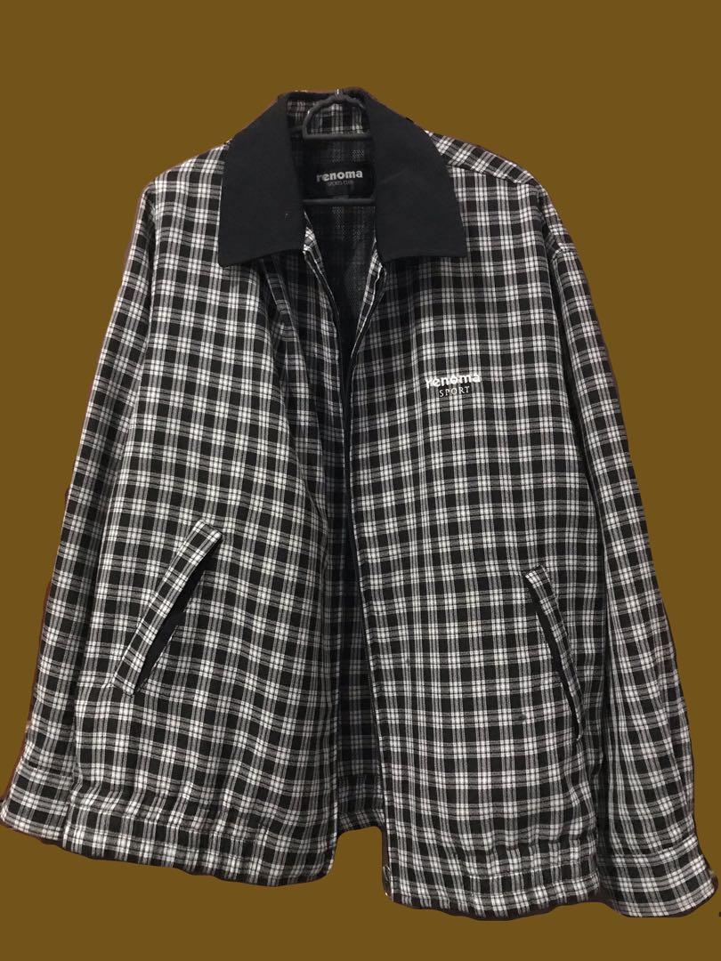 Jaket tartan hotsell