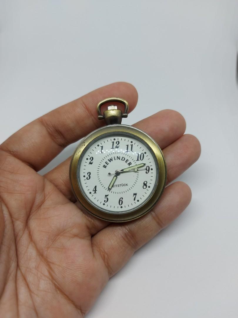 Zeitstuck rewinder pocket watch on sale