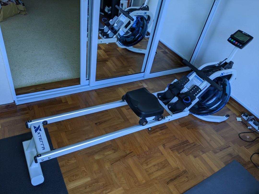 Xterra ERG650W Water Rower Sports Equipment Exercise Fitness Cardio Fitness Machines on Carousell