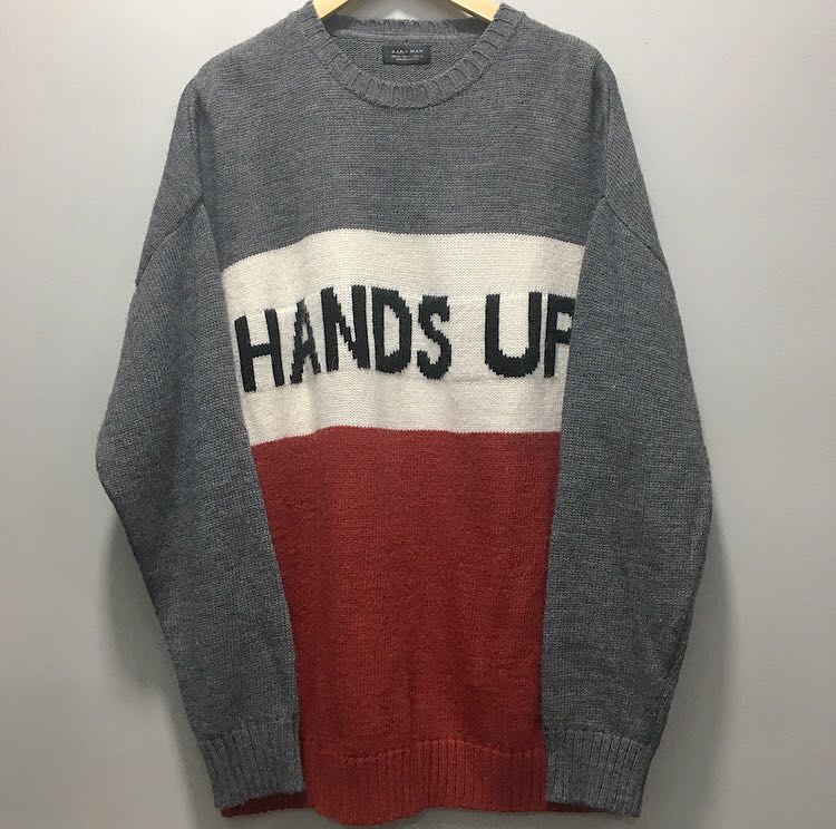 zara man pullover