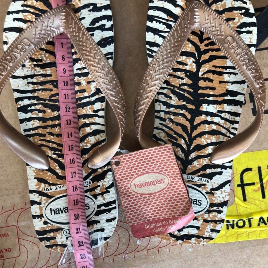 Havaianas zebra sale print