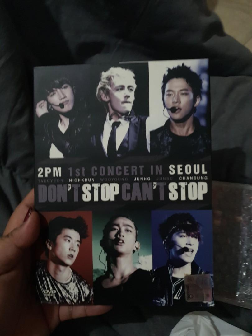 2PM DVD 1st Concert Seoul Don't Stop Can't Stop, K-Wave di Carousell 2PM DVD 1st Concert Seoul Don't Stop Can't Stop, K-Wave di Carousell