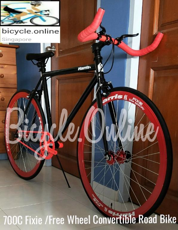 fixie bike bullhorn