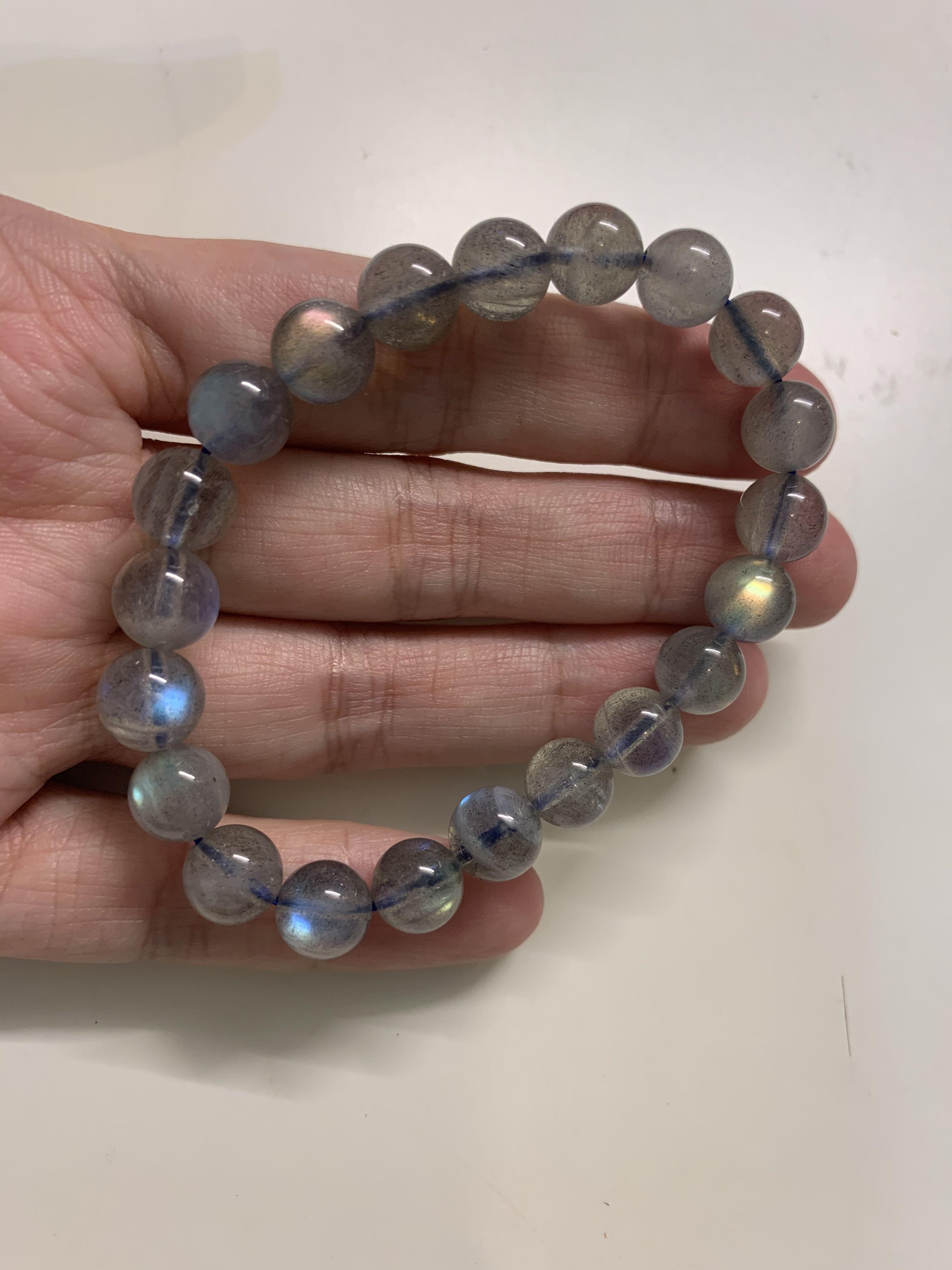 99 1拉長石灰月光月光石月亮石全新天然水晶 興趣及遊戲 手作 自家設計 文具及工藝 手作 Carousell