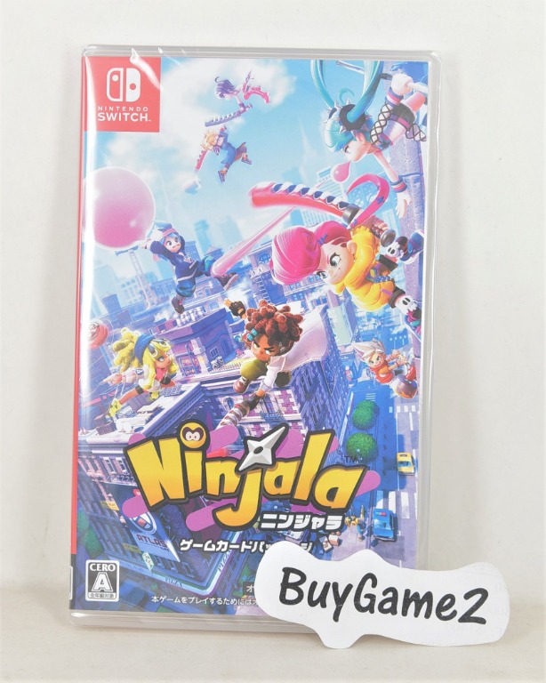 全新) NS Switch 泡泡糖忍戰Ninjala (日本版, 中文/ 日文/ 英文