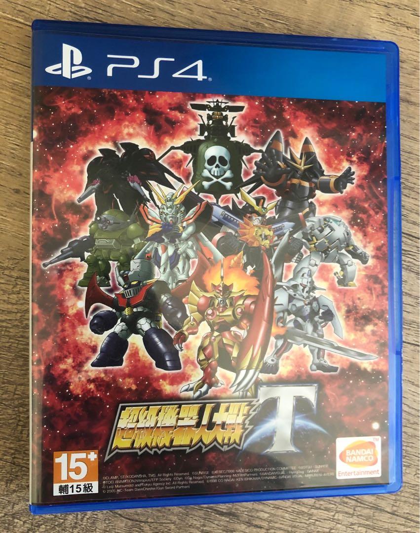 超級機器人大戰t 機戰t Ps4 遊戲機 遊戲機遊戲 Carousell