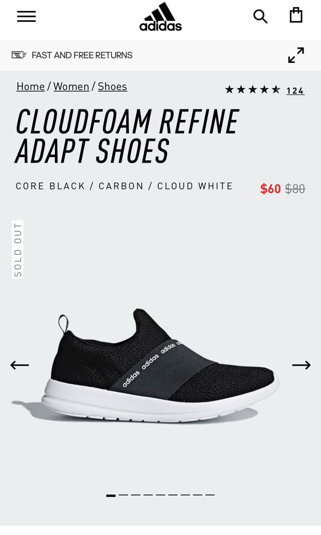 cloudfoam refine adapt sneakers