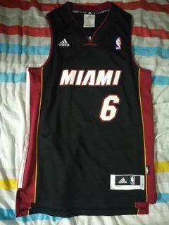 lebron jersey number miami