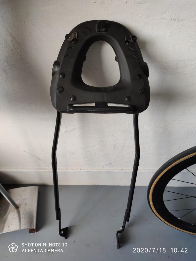 Nvx Rack Box Aerox / NVX 155 GIVI Top Box Rack, Motorcycles, Motorcycle Accessories ...