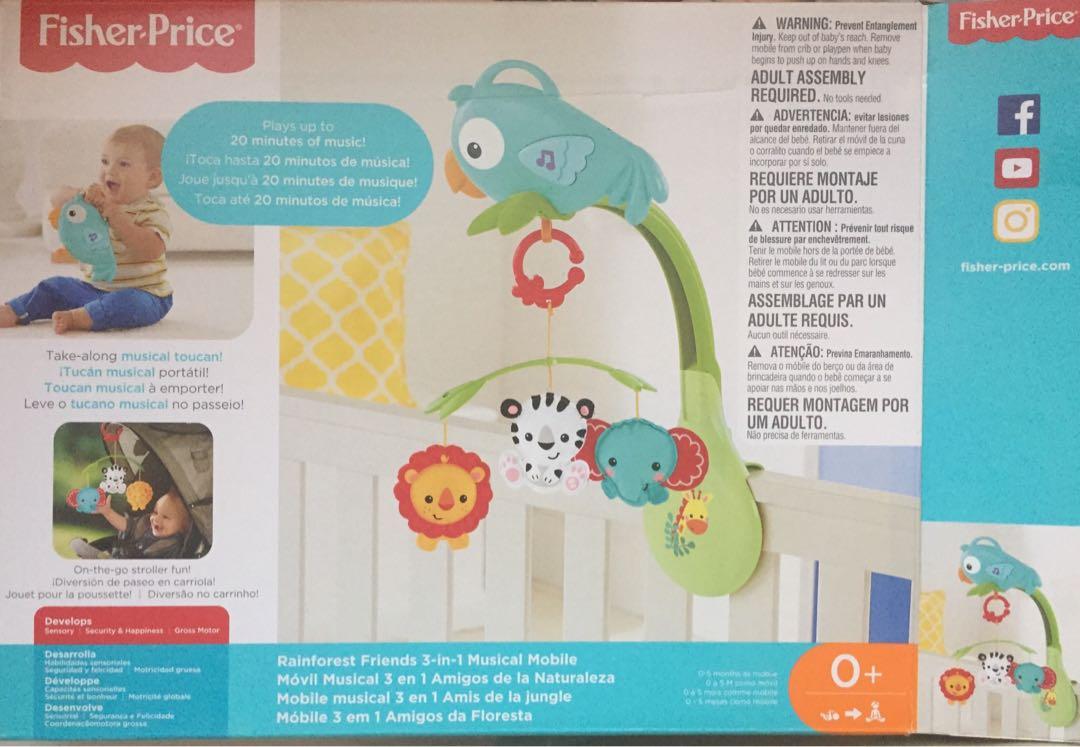 fisher price 3 in 1 crib