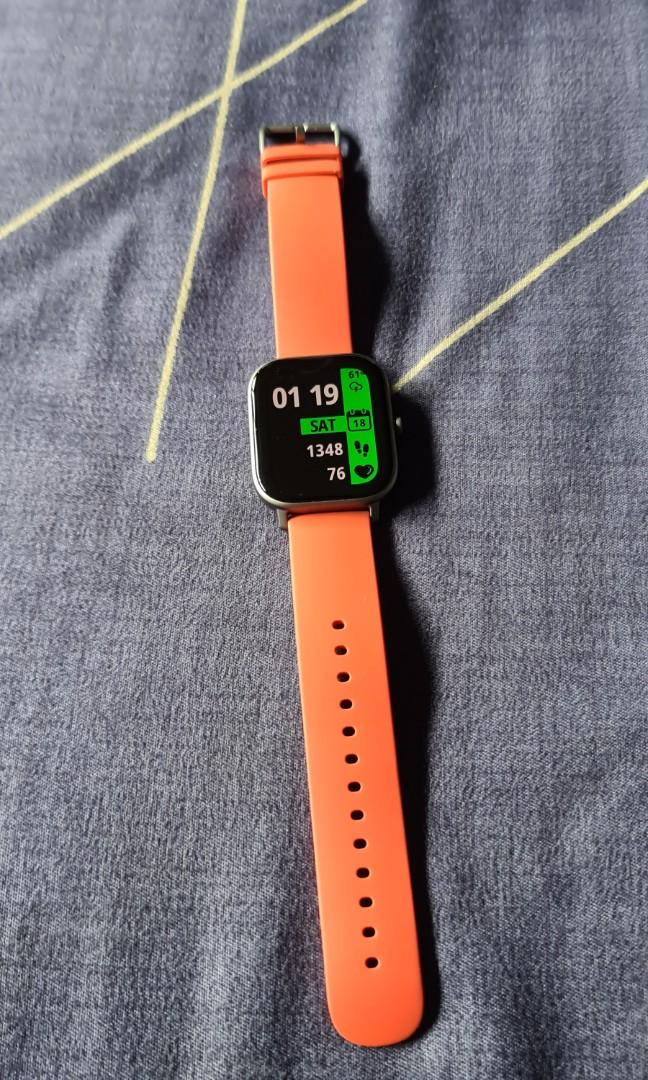 Amazfit gts vermillion discount orange