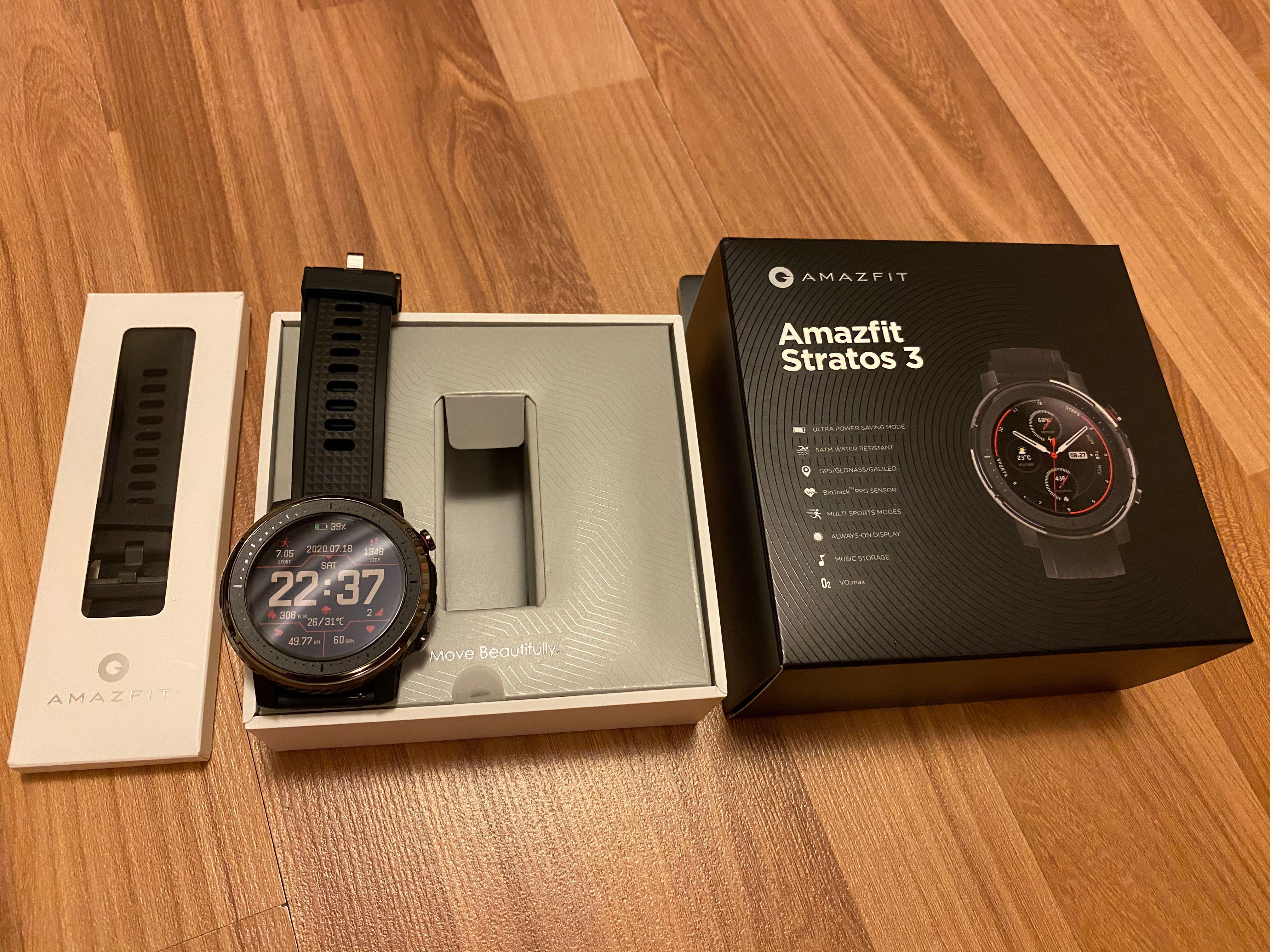 fitness tracker amazfit stratos