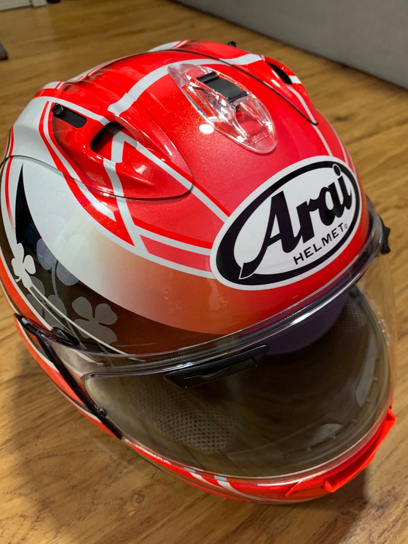 Arai FullFace Limited Edition Helmet, Motorcycles, Motorcycle Accessories on Carousell