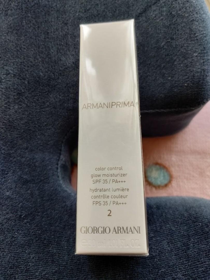 Armani prima color control discount glow moisturizer