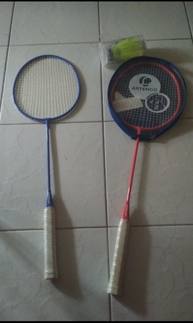 artengo badminton shuttles