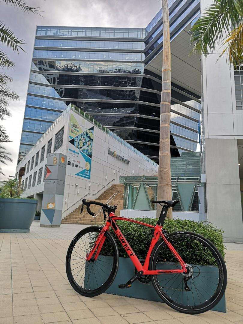 Atomic Covert Road Bike Sports Equipment Bicycles On Carousell Your road frame will probably have more aggressive angles, less tire clearance and a lower bottom bracket than a 'cross frame, but it'll serve for starters. atomic covert road bike