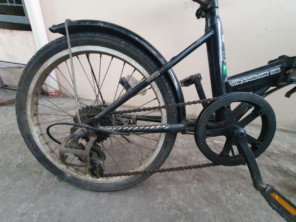 jeep wrangler se mountain bike