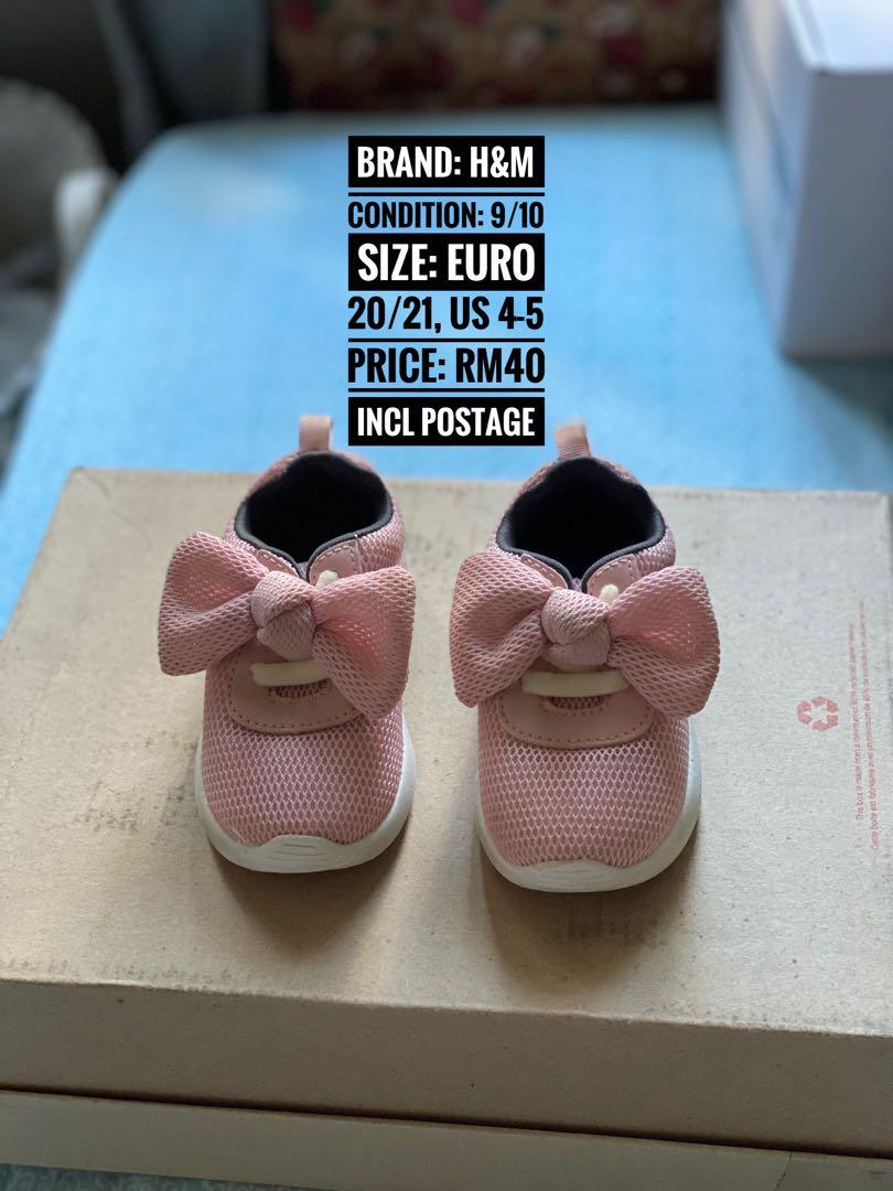 h and m baby girl shoes