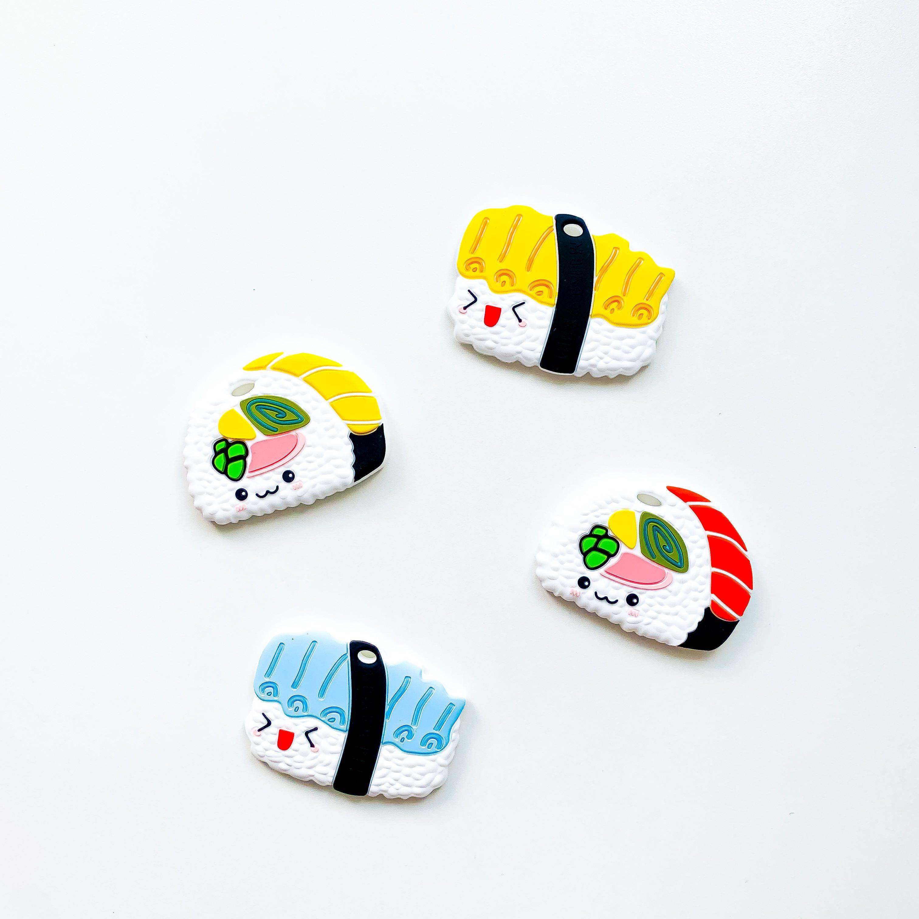 sushi baby teether