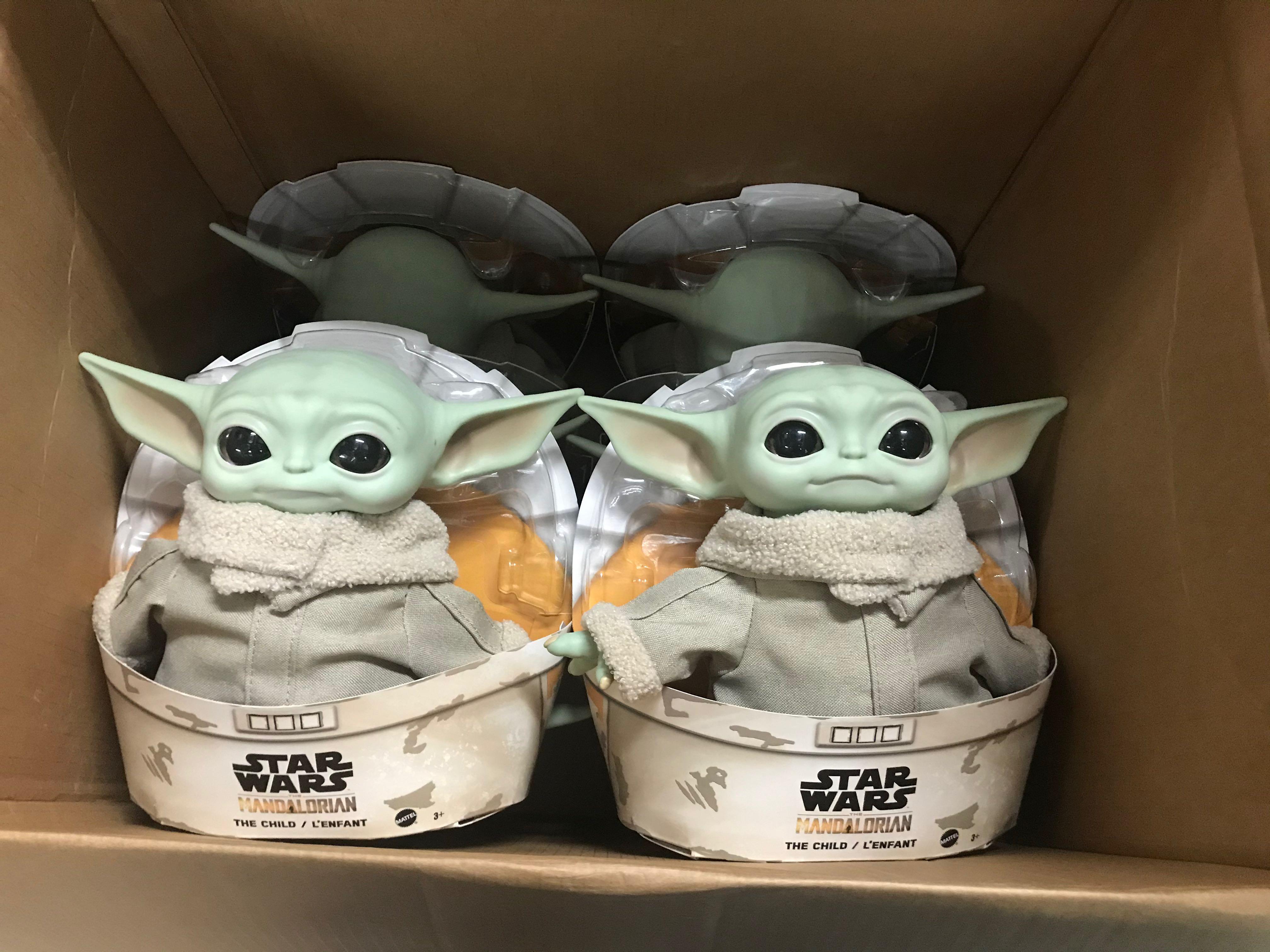 yoda mandalorian soft toy