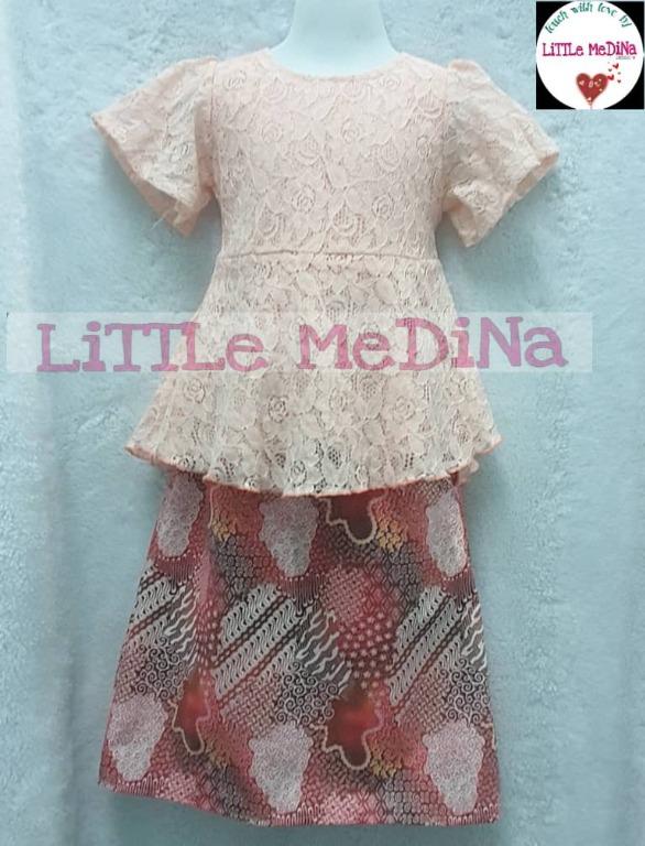 Baju Peplum Baju Kurung Kanak Kanak Babies Kids Girls Apparel 1 To 3 Years On Carousell