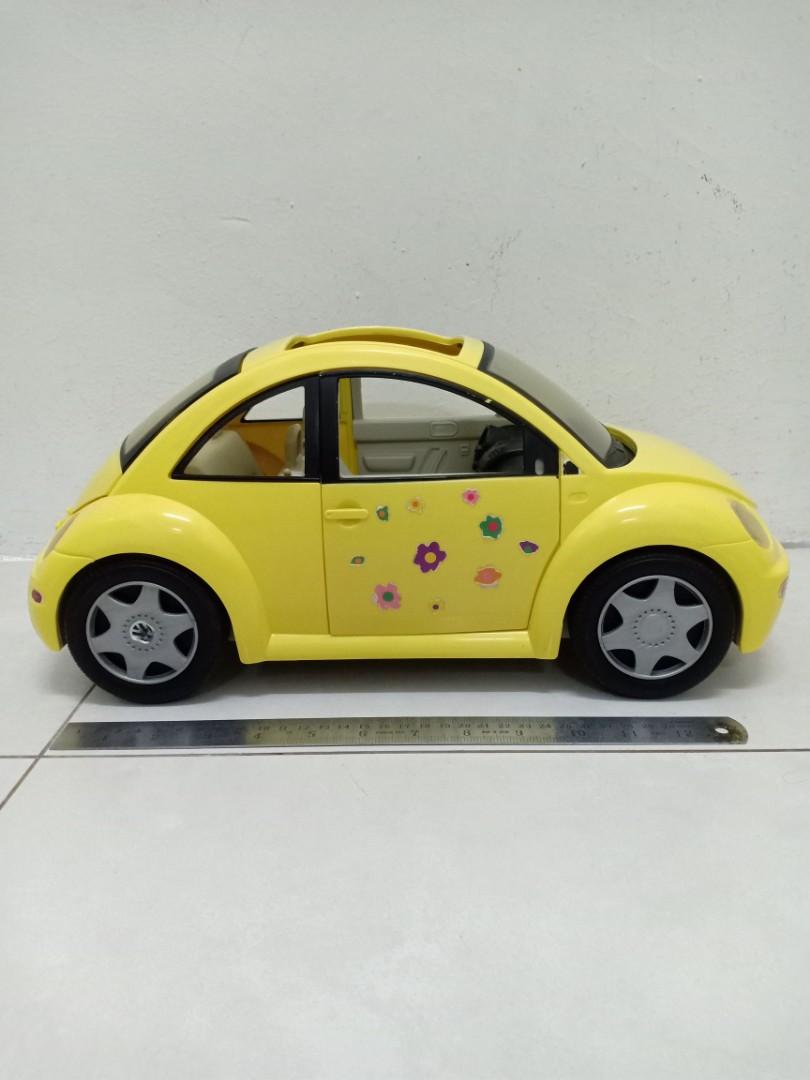 barbie yellow car