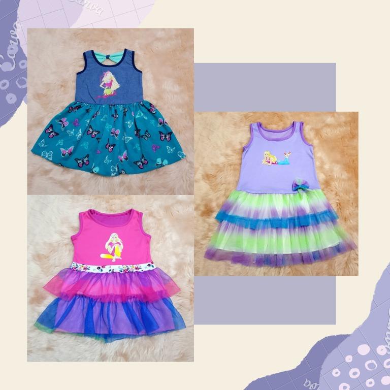 barbie dress for 2 year girl