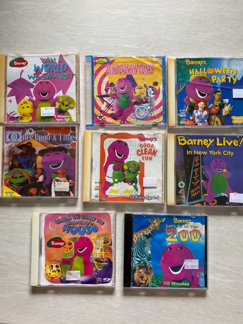 Barney VCD (all for $8) bundle 3, Hobbies & Toys, Music & Media, CDs ...