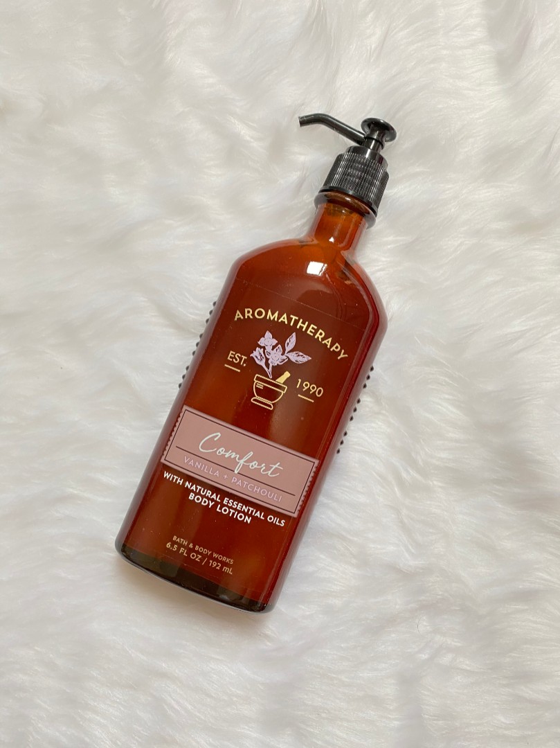 Bath and Body Works Aromatherapy Comfort Body Lotion Vanilla and