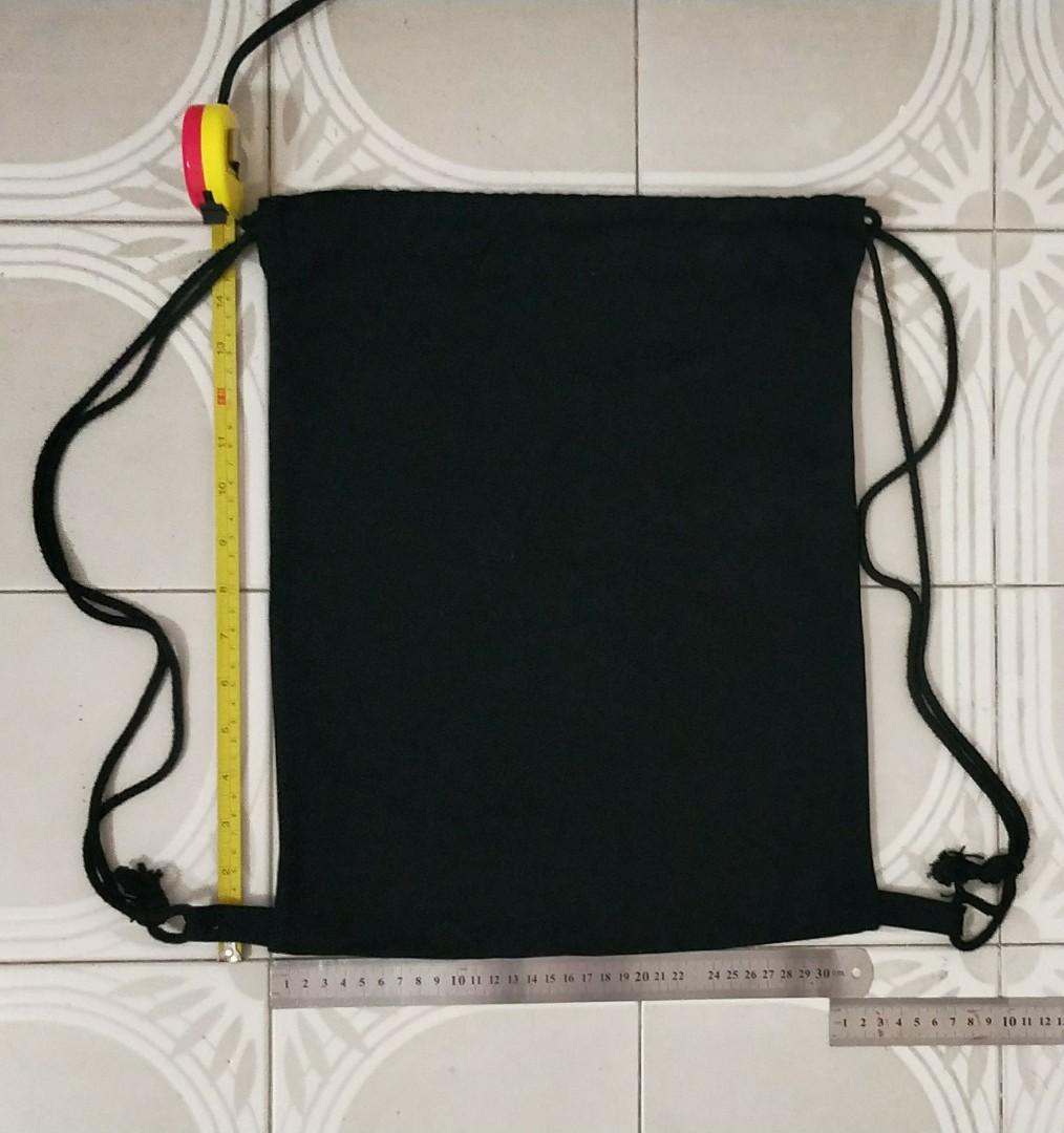 Drawstring Bag (Category: Sling Bags) located in Singapore. Submitted by nsfw69 (Listing ID 1021665021, Image 1). Description: ===== FAST DEAL NOW @ $2 ===== *** PLEASE READ DESCRIPTION *** >> Color: Black. >> Size: 1) Length: 40 cm 2) 2) Width: 32 cm >> If You Like Full Black, This Is The One For You. >> Cool And Sleek Design. ( ͡° ͜ʖ ͡°) Human Rules Of Engagement ( ͡° ͜ʖ ͡°) Please Read This Carefully 1) Do Not Ask Me If The Item Is Available I