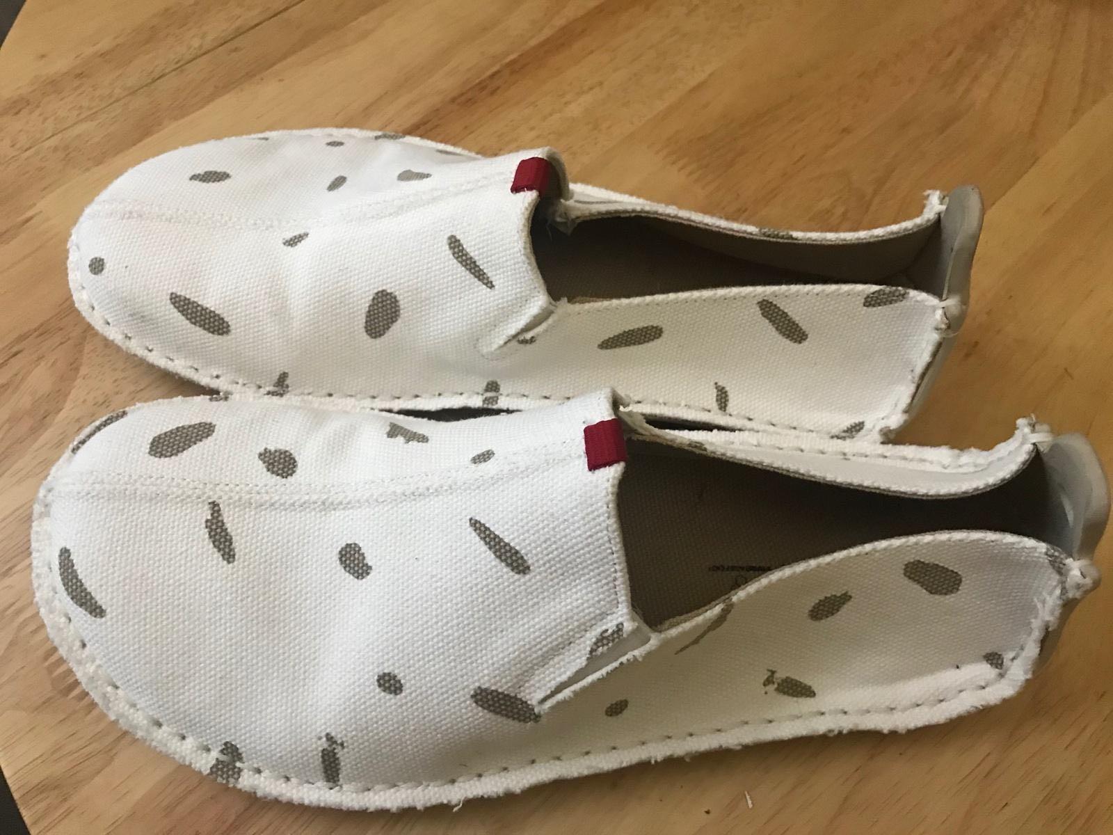 BNIB Vivo Barefoot Ababa Canvas Swipe White