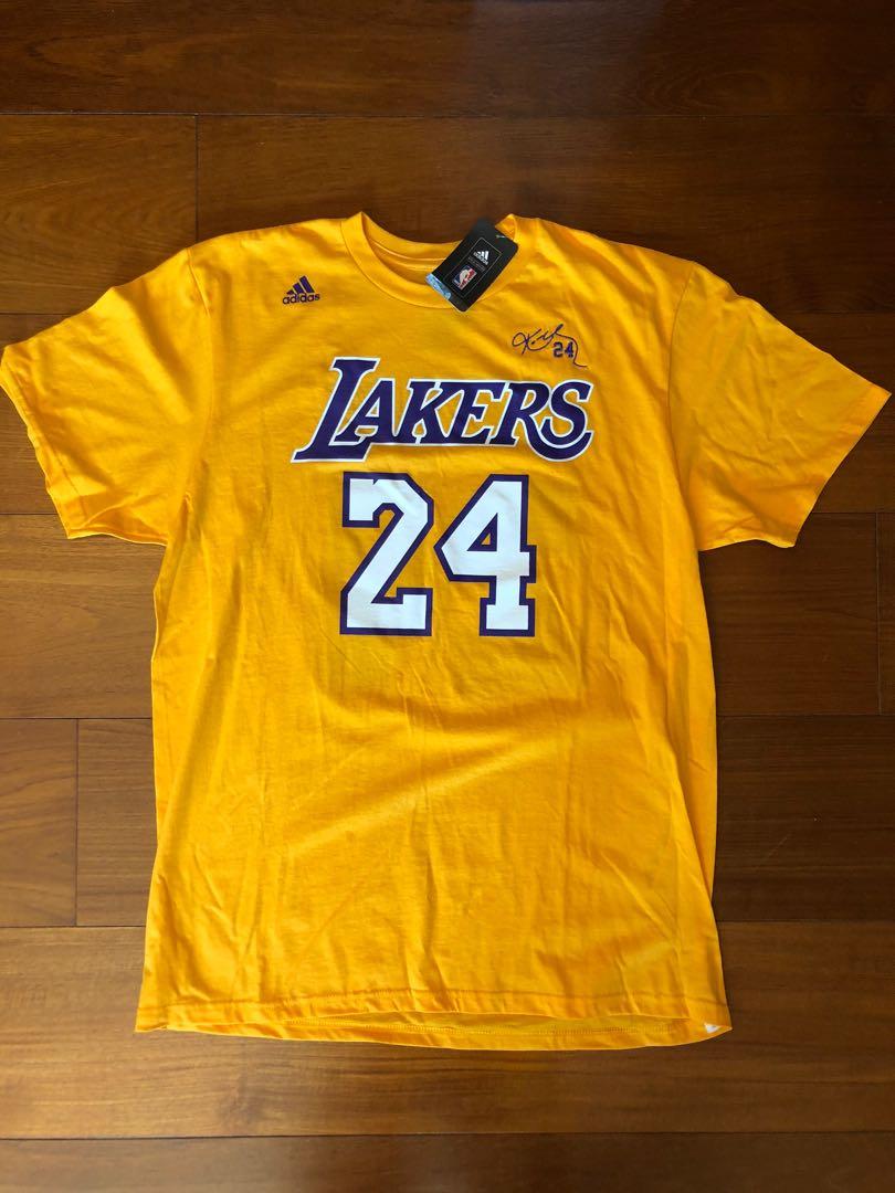 Brand new Adidas Kobe Bryant Los Angeles Lakers number 24 t shirt