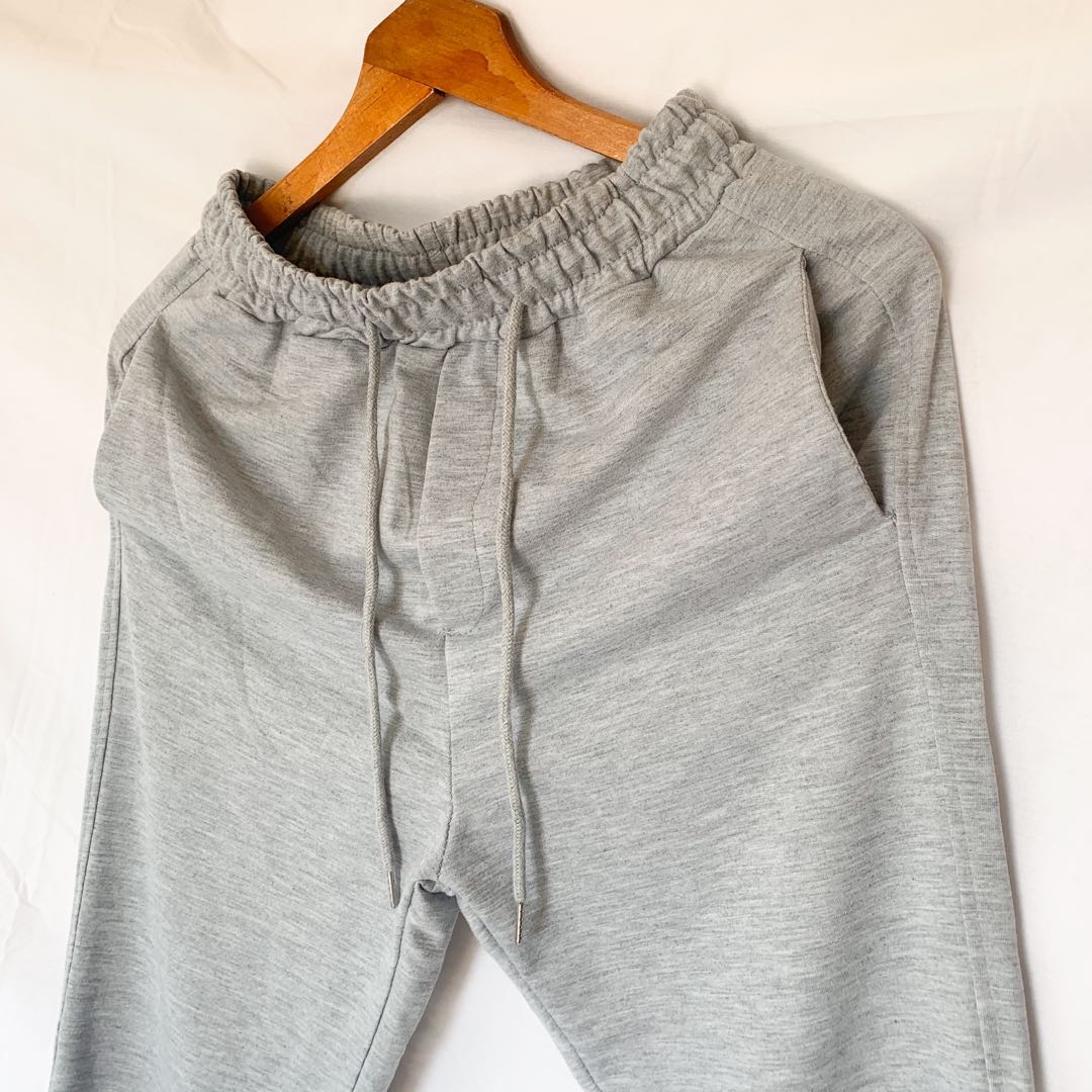 ash gray joggers