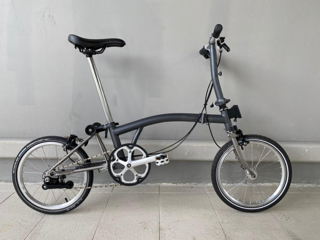 brompton superlight m6l graphite metallic