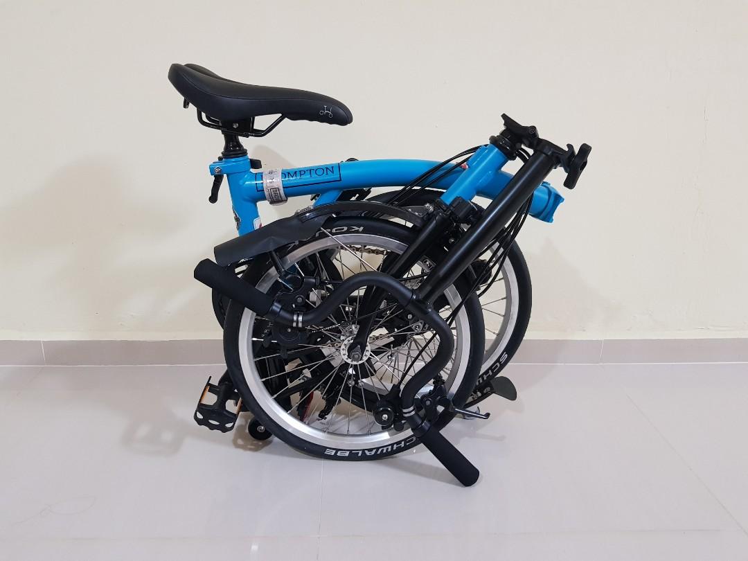 brompton m6l black edition folding bike