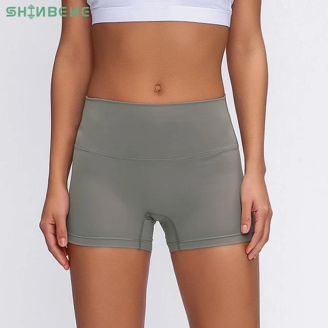 Bronze Green Yoga Bike Shorts, Sports
