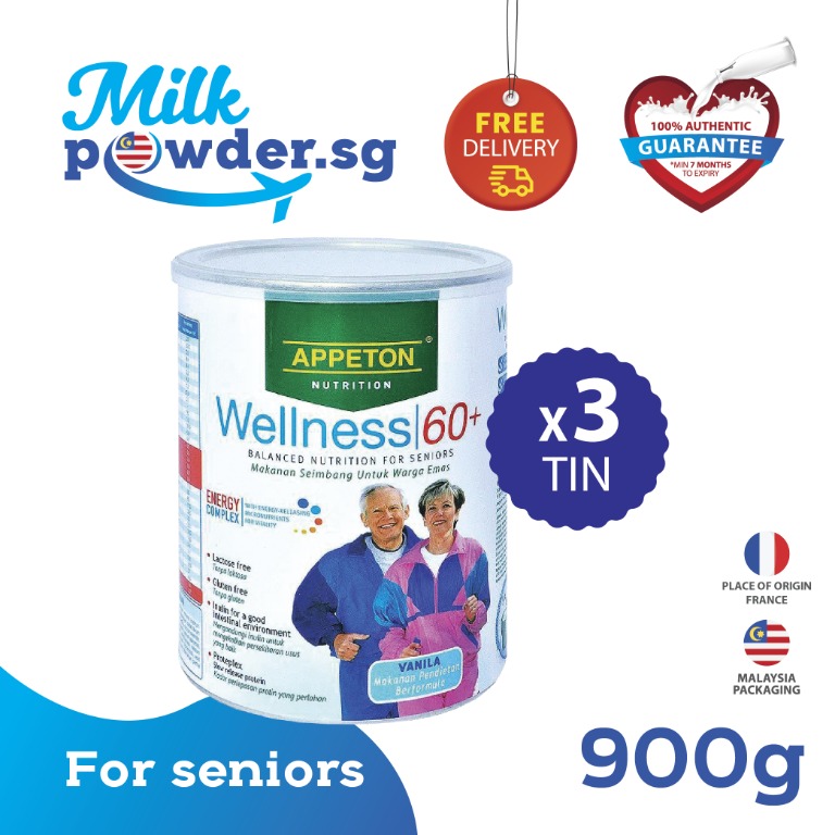 Bundle Of 3 Appeton Wellness 60 For Seniors Babies Kids Nursing Feeding On Carousell