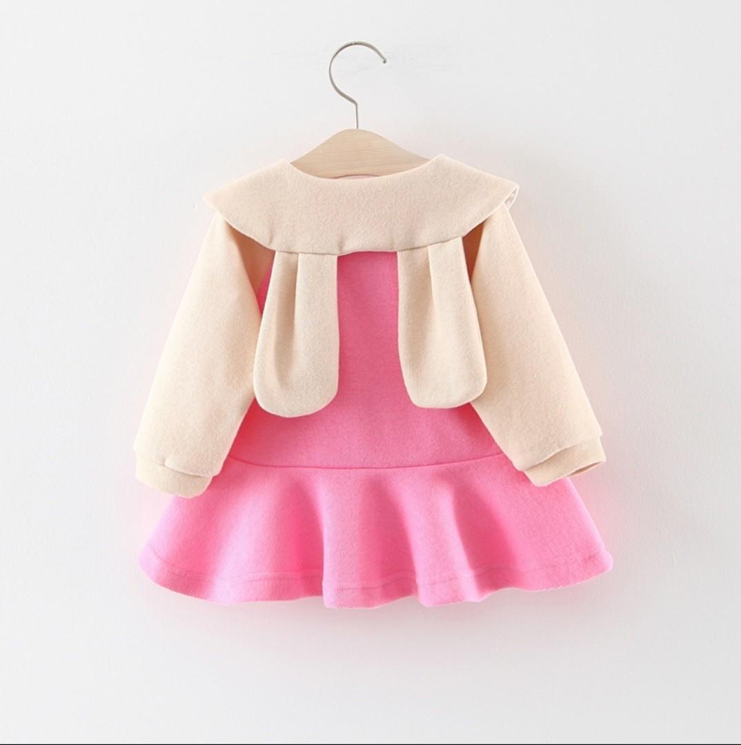 baby girl bunny dress
