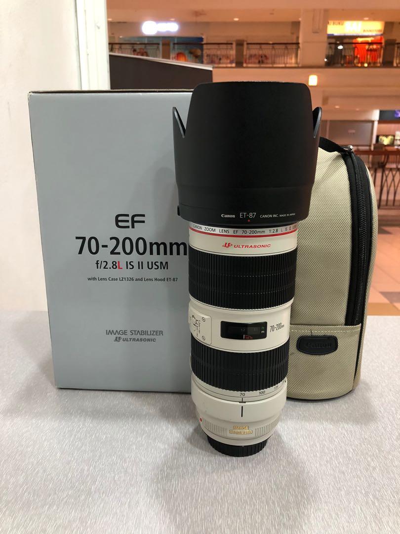 Canon Ef 70 0mm F2 8l Is Ii Usm Lens 3 Years Warranty Photography On Carousell