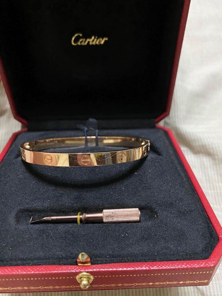 Cartier Love Bracelet authentic, Luxury 