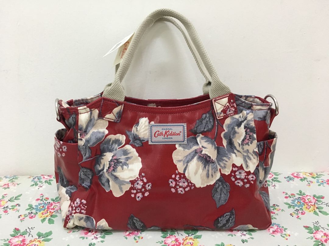 cath kidston wild poppies backpack